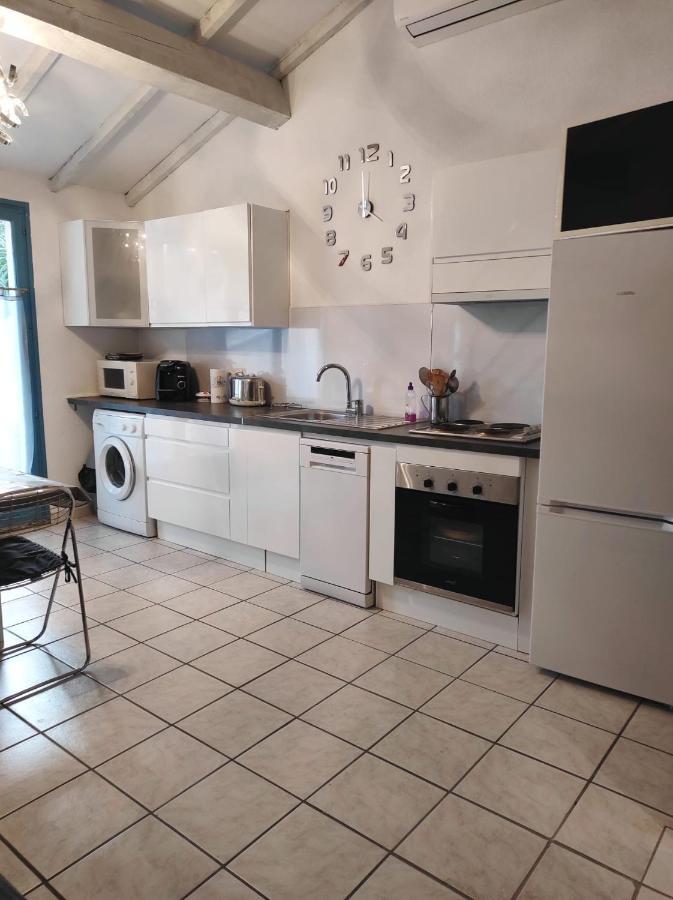 Maison 6 Couchages , Barbecue Clim , Terrasse A 200M Plage Sainte-Marie-la-Mer Exteriör bild